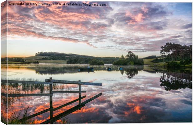 Knapps Loch Dawn  Canvas Print by GBR Photos