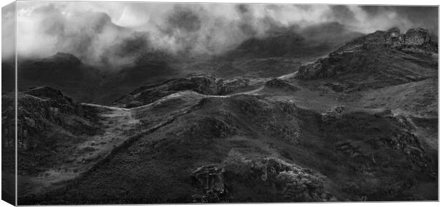 APPROACH TO A RUINED CASTLE Canvas Print by Tony Sharp LRPS CPAGB
