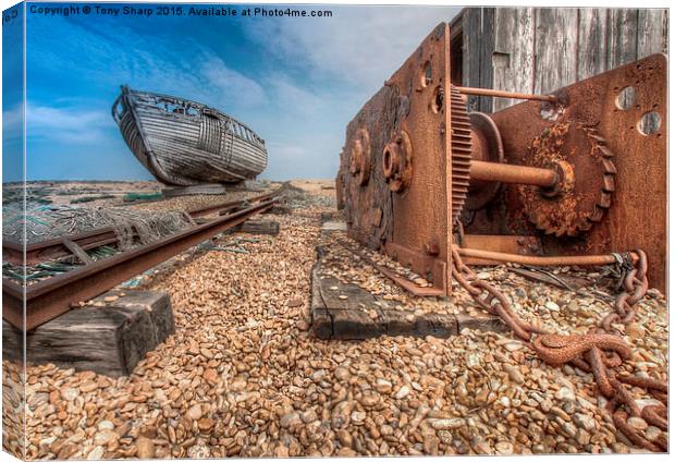 From a Bygone Age Canvas Print by Tony Sharp LRPS CPAGB
