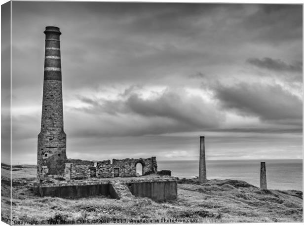 INDUSTRIAL RUIN Canvas Print by Tony Sharp LRPS CPAGB