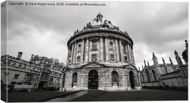 Iconic Oxford Canvas Print by Dave Fegan-Long