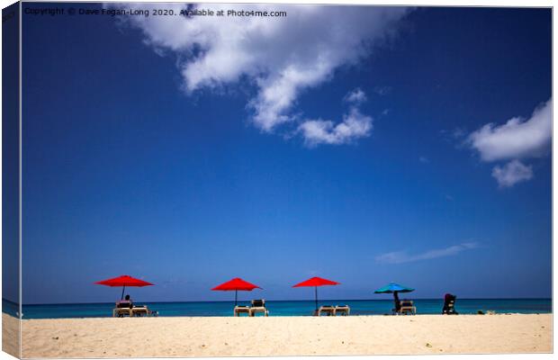 Relaxing Barbados Style 2 Canvas Print by Dave Fegan-Long