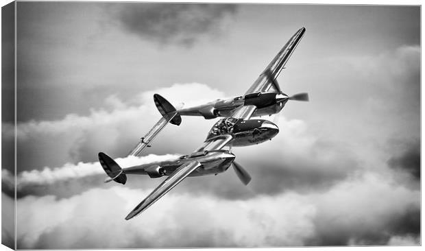  P-38 Lightning Canvas Print by Ian Merton