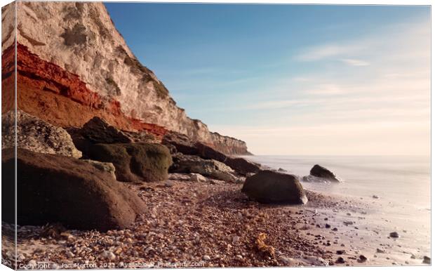 Old Hunstanton Canvas Print by Ian Merton