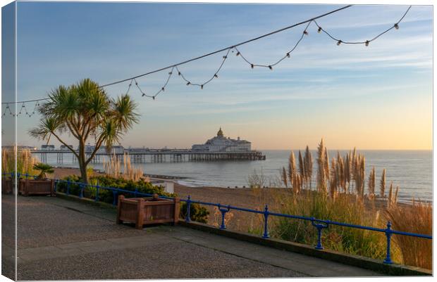 Eastbourne Pier  Canvas Print by Nick Rowland