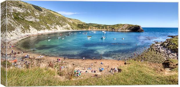 Lulworth Cove Canvas Print by Alice Gosling