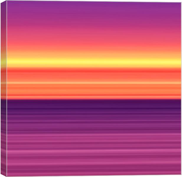 Sunset Canvas Print by Alice Gosling
