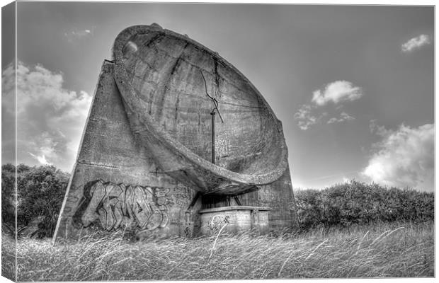 Sound Mirrors Canvas Print by Alice Gosling