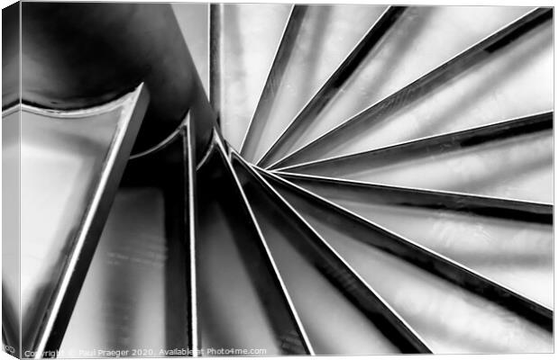 Glass stairs Canvas Print by Paul Praeger