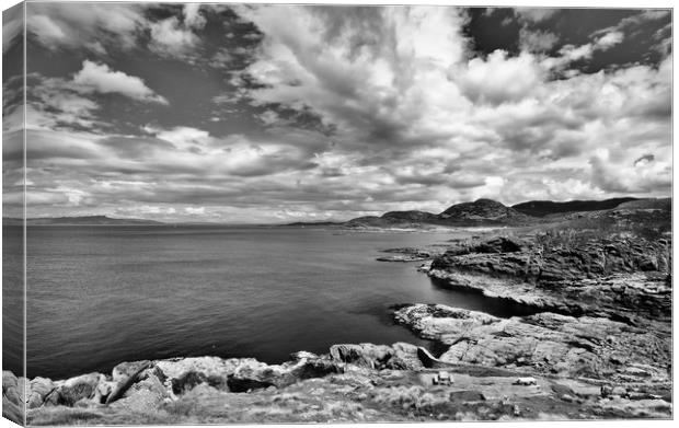 The view from Ardnamurchan Point, West Highlands Canvas Print by Paul Phillips