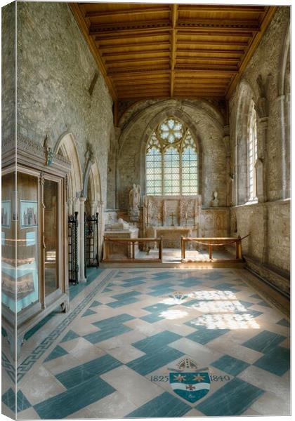 The Chapel of St Edward the Confessor, St David's  Canvas Print by Richard Downs