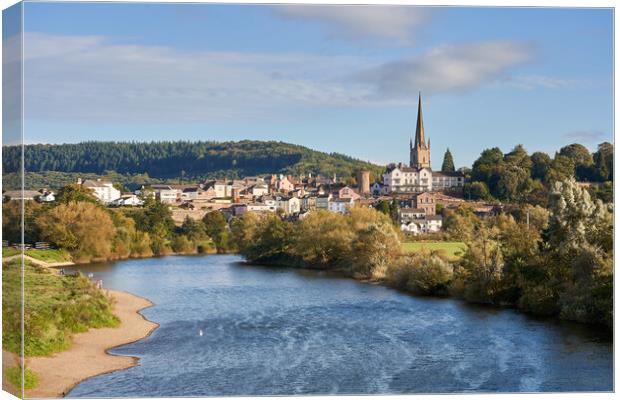 Ross-on-Wye Canvas Print by Richard Downs