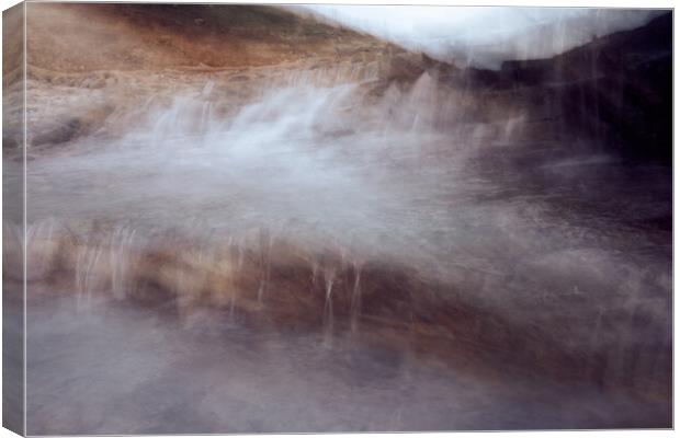 Impression of Flow Canvas Print by Richard Downs