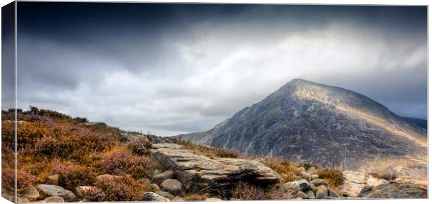 Snowdonia Wales Journey of Mountains Canvas Print by John Williams