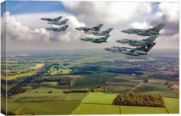 Farewell to the Tornado Canvas Print by David Stanforth