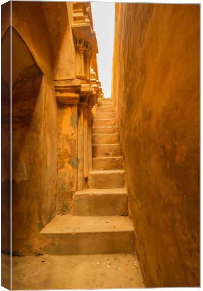 Stairway to Heaven Canvas Print by Annette Johnson