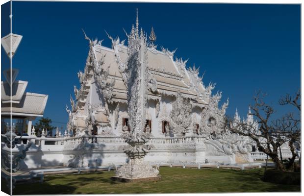 Wat Rong Khun #2 Canvas Print by Annette Johnson