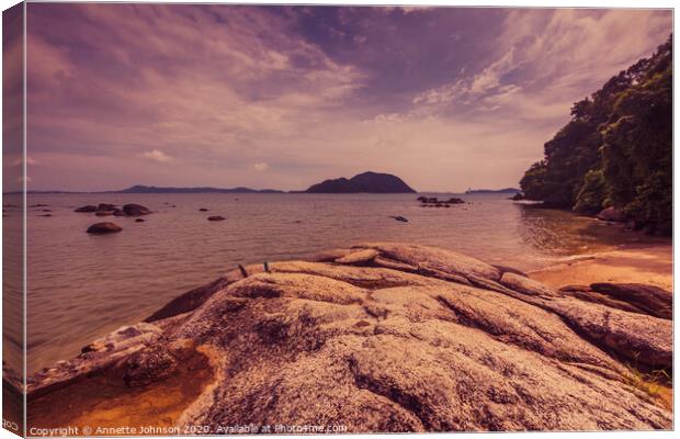 Laem Ka Noi Canvas Print by Annette Johnson