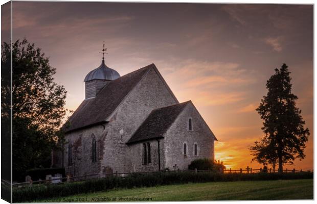 The Miracle of St. Rumwold's Church Canvas Print by Jeremy Sage