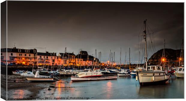 Harbour view Canvas Print by Jeremy Sage