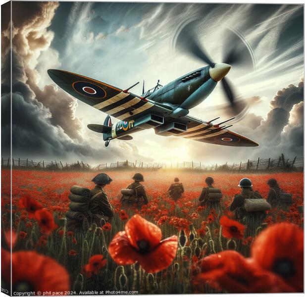 The Battle Field 4 Canvas Print by phil pace