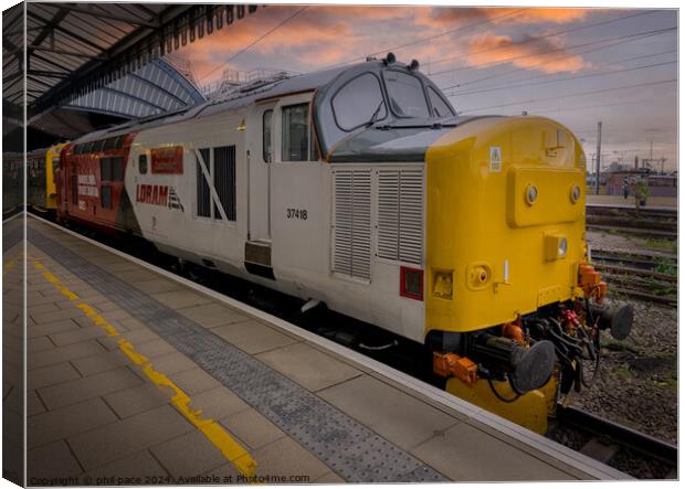 The Class 37 Canvas Print by phil pace