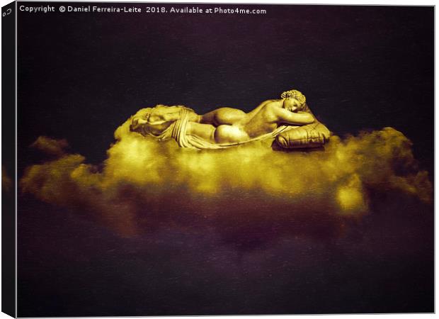 Goddes Dreams Fantasy Artwork Canvas Print by Daniel Ferreira-Leite