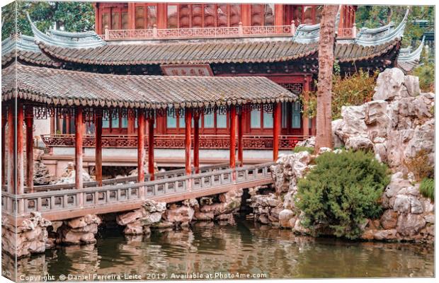 Yuyuan Garden, Shanghai, China Canvas Print by Daniel Ferreira-Leite