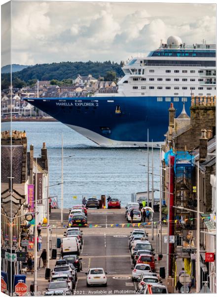 Marella Explorer Dundee Canvas Print by Craig Doogan