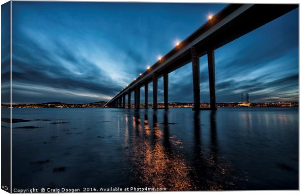 Dundee City Blues Canvas Print by Craig Doogan