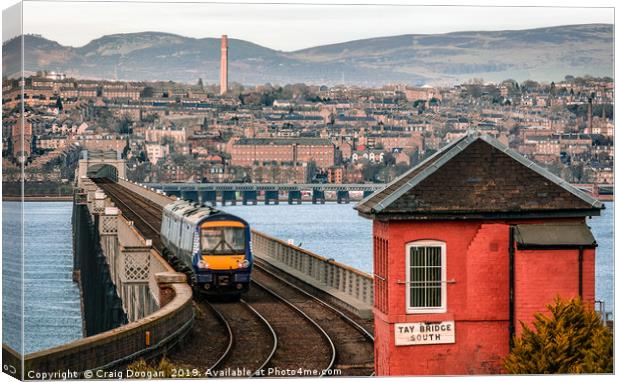 Dundee City Canvas Print by Craig Doogan