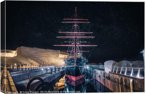 RRS Discovery Canvas Print by Craig Doogan