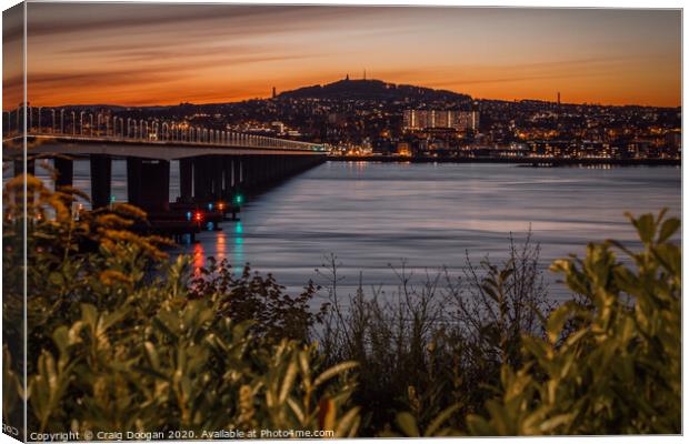 Dundee City Canvas Print by Craig Doogan