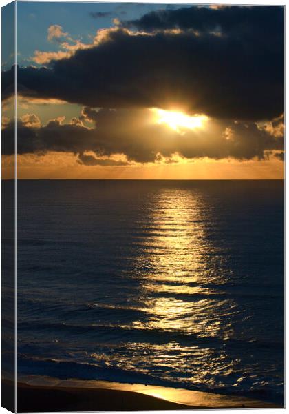 Golden Ballito Sunrise Canvas Print by Jeremy Hayden