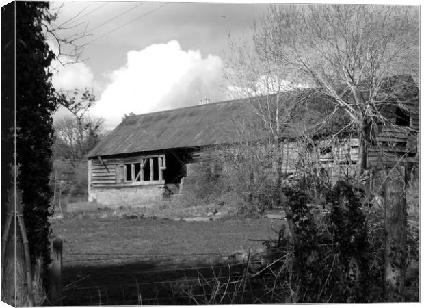 old barn herefordshire Canvas Print by paul ratcliffe