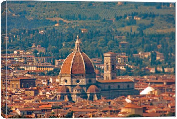 florence,italy Canvas Print by paul ratcliffe