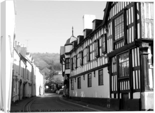 traditional ledbury Canvas Print by paul ratcliffe