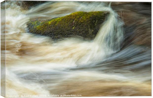 Rock in the river Canvas Print by Paul Cullen