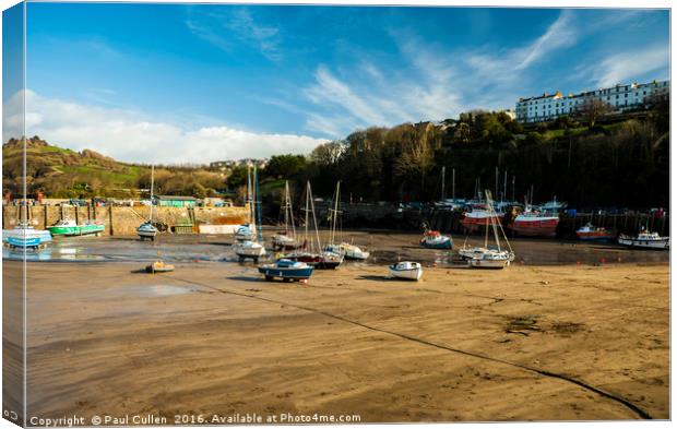 Ilfracombe Harbour. Canvas Print by Paul Cullen