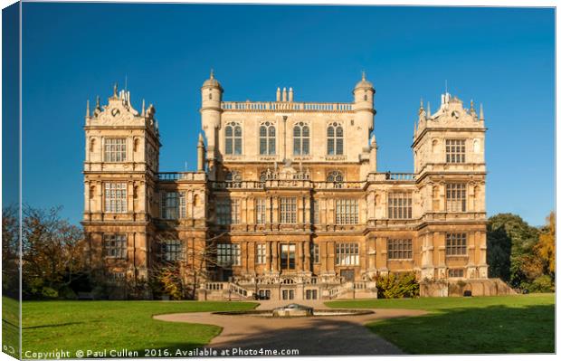 Wollaton Hall Canvas Print by Paul Cullen