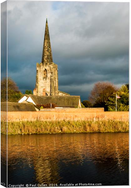 Church of St. Mary the Virgin. Canvas Print by Paul Cullen