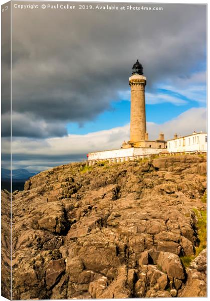 Ardnamurchan Point Lighthouse in Portrait Format. Canvas Print by Paul Cullen