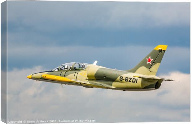 L39 Albatros Canvas Print by Steve de Roeck