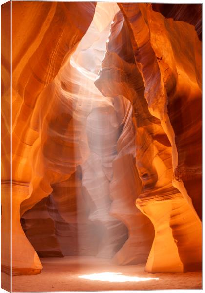 Beautiful Antelope Canyon Canvas Print by Melanie Viola