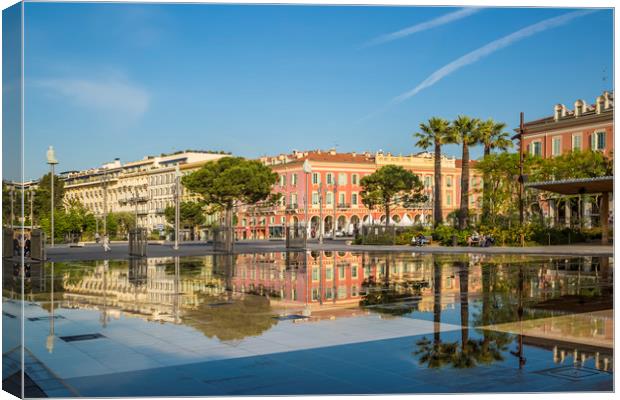 NICE Mirror of Water Canvas Print by Melanie Viola