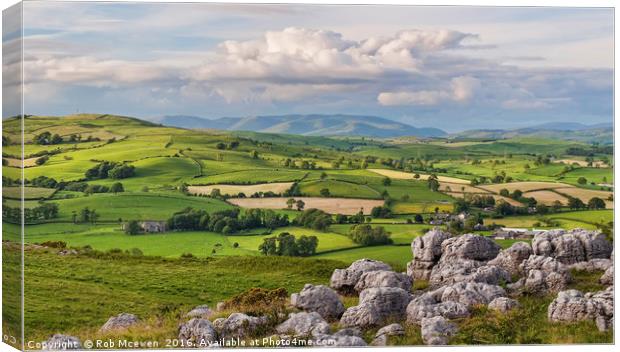 The Howgills Canvas Print by Rob Mcewen