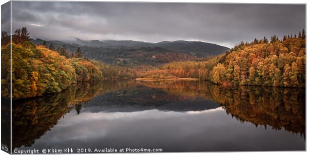 Pitlochry Canvas Print by Angela H