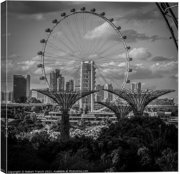 The Garden City Singapore  Canvas Print by Robert Trench