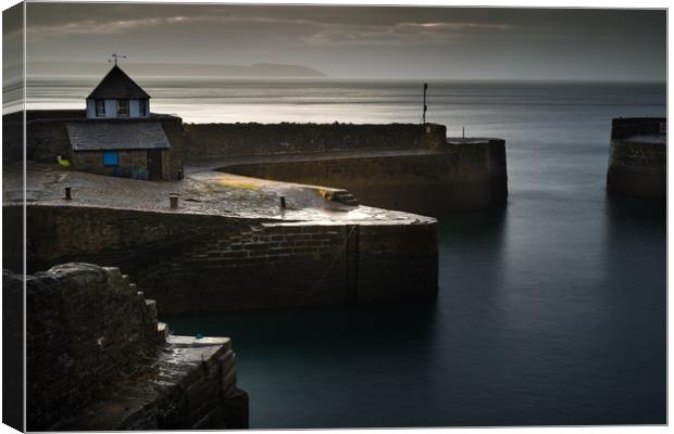 The harbour masters' office Canvas Print by Michael Brookes
