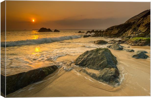 Beautiful at St Ives Canvas Print by Michael Brookes